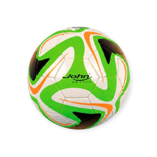 Picture of LEAGUE LASER FOOTBALL YELLOW, GREEN AND WHITE